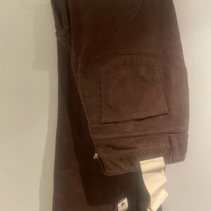 Talbots Brown Corduroy Pants Relaxed Fit
